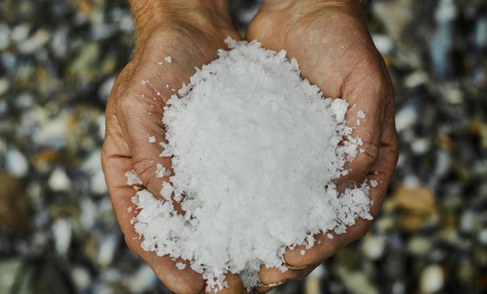 Hand harvested Pure Sea Salt